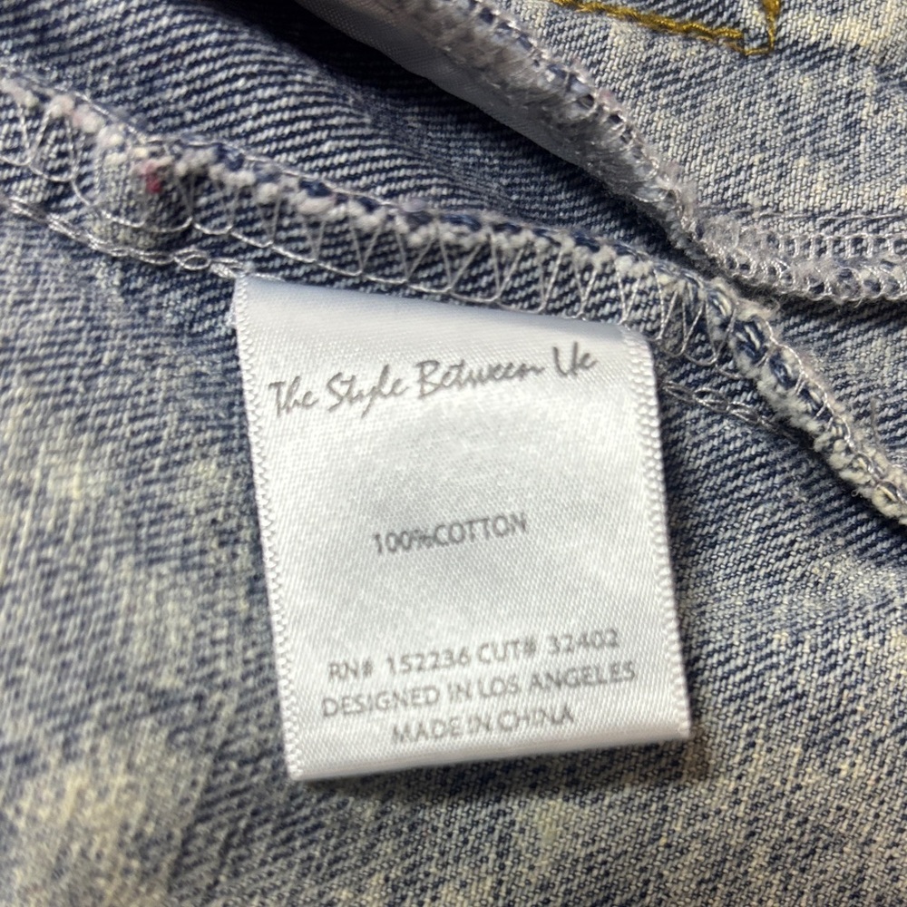 The Style Between Us Acid Wash Denim Jacket - Picture 10 of 10